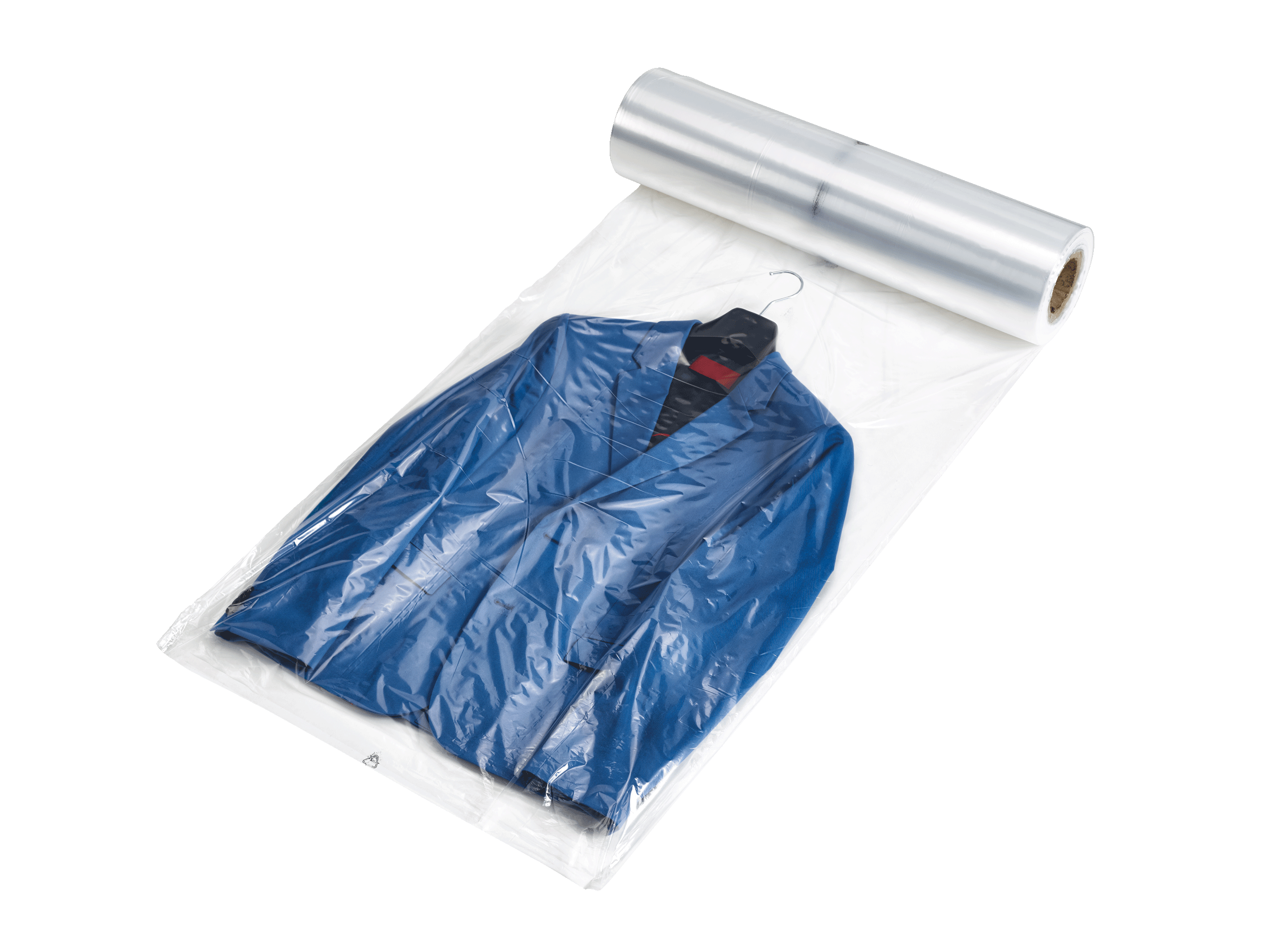 Folientaschen für Textilien Stärke 38 µm 100 St&uu Einzelhandelsverpackung für Kleidung selbstklebend  Größe S transparenter Kunststoff mit Sicherheitshinweis  Polypropylen 250 x 300 mm 